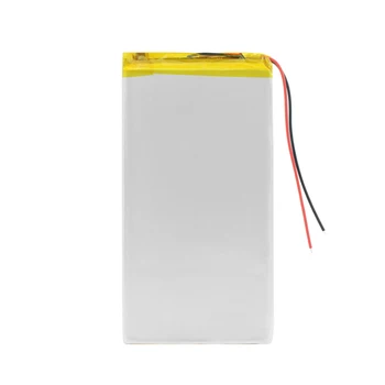 1/2/4pcs 2020 Nuevas 3.7 V Voltaje de 4000mAh batería Recargable de 3766125 Batería de Polímero de Litio 125x66x3.7mm Para GPS de la Tableta del ordenador Portátil de la E-libro
