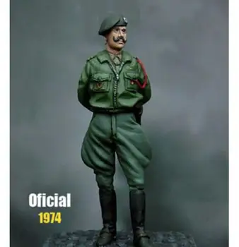 1/35 oficial del ejército portugués Resina Modelo en Miniatura de la figura Unassembly Sin pintar 51891