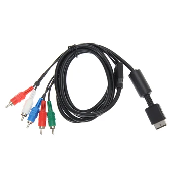1.8 m/6 PIES HDTV AV Audio Video Cable de Componente de Juego de Cable de Alambre de por Sony para PS2 para PS3 Accesorios Slim Juego de Adaptador de