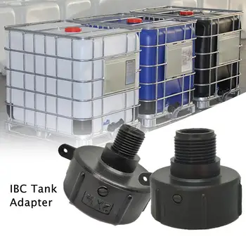 1000L IBC Adaptador del Tanque de Plástico IBC Bolso de Tanque de Ajuste de Conector Tonelada Barril Accesorios en Negro