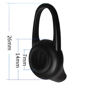 100Pcs de Silicona de la Yema de los Geles de almohadillas de Reemplazo de la Cubierta de la Zapata Inalámbrica Bluetooth en la Oreja los Auriculares Auriculares Tapones para los oídos Auriculares