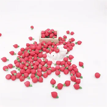 10Pcs 1/12 casa de Muñecas en Miniatura Accesorios Mini Resina de Zanahoria Simulación de Alimentos Vegetales Rábano Rojo Modelo de Juguete para Decoración de Casa de Muñecas
