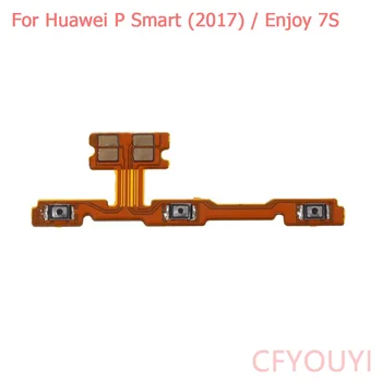 10pcs/lot Huawei P Inteligente/Disfrutar de 7S De encendido de Botón de Apagado y Botones de Volumen Flex Cable