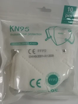 10PCS mascarilla FFP2 maske KN95 cara de la máscara de filtro máscara de proteger la máscara de polvo en la boca de la máscara de FFP2mask mascarillas Anti PM2.5 transpirable