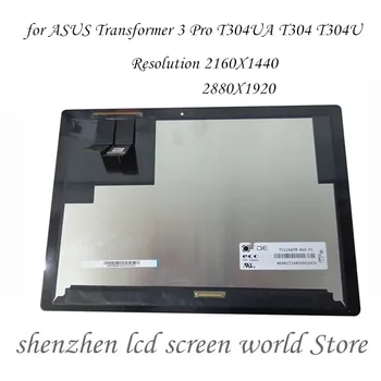12.6 LCD LED de la Pantalla de cristal Digitalizador Asamblea PARA ASUS Transformer 3 Pro T304 T304UA LCD de la Pantalla Táctil de la Asamblea 353