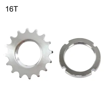 13T/14T/15T/16T/17T/18T Fija del Engranaje de ruedas dentadas,Pista de Bicicleta de una Sola Velocidad de la rueda Dentada,Fixed Gear Bike Cv con anillo de bloqueo,para 1/8