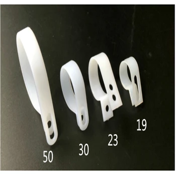 1bag R tipo abrazadera de nylon 3.3 5.3 6.4 8.410.4 cableado fijo de alambre de la tarjeta de alambre hebilla fija