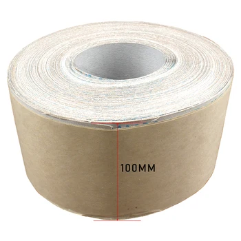 1M Abrasivos Rollo de papel de Lija de 120 a 600 granos de Óxido de Aluminio de 100MM de Ancho de corte de papel de Lija Para Metal de Madera de Molienda de Lijado