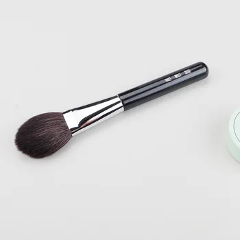 1Pcs de Alta calidad maquillaje facial cepillo Blush powder brush de la Mezcla de pila Multifuncional de maquillaje herramientas de Maquiagem tubo de Cobre