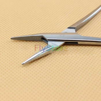 1Pcs Dental de la aguja de la abrazadera de 16cm / 14cm de acero inoxidable pinzas de ortodoncia dentista herramientas equipos