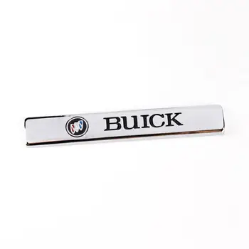 1x Coche de Lado Pegatinas Insignia Emblema Calcomanías Recorte de Estilo DIY Decoración para Buick