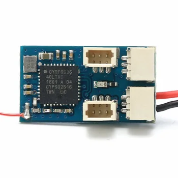 2.4 G 4CH Micro de Baja Tensión Receptor Compatible para D SM2 D SM Integrado Cepillado ESC Transmisor de Control Remoto Drone Parte
