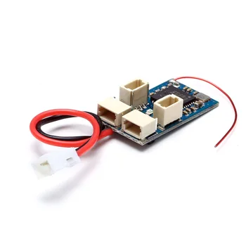 2.4 G 4CH Micro de Baja Tensión Receptor Compatible para D SM2 D SM Integrado Cepillado ESC Transmisor de Control Remoto Drone Parte