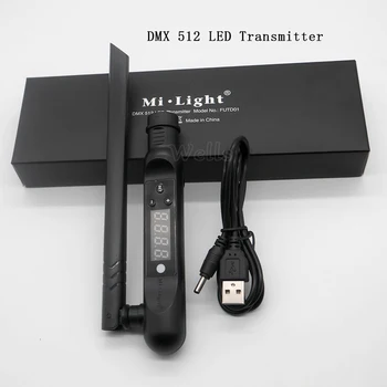 2.4 G wireless ISM de señal para la conexión del controlador XLR de 3 patillas transmisor DMX512 Receptor adaptador para Disco LED PAR Efecto de Luces 15856