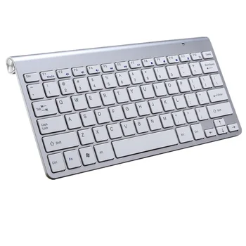 2.4 Ghz Teclado Inalámbrico con Tijeras Pies teclado Para Notebook Mac Portátil PC de Escritorio Caja de TV Android Suministros 2.4 G teclado