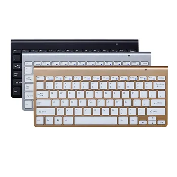 2.4 Ghz Teclado Inalámbrico con Tijeras Pies teclado Para Notebook Mac Portátil PC de Escritorio Caja de TV Android Suministros 2.4 G teclado
