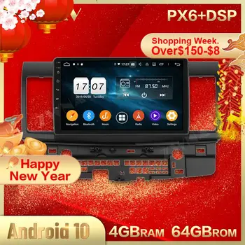 2 din Android 10.0 Coche de la pantalla, el reproductor Multimedia Para Mitsubishi Lancer 2012 de vídeo estéreo Android GPS navi jefe de la unidad de auto stereo
