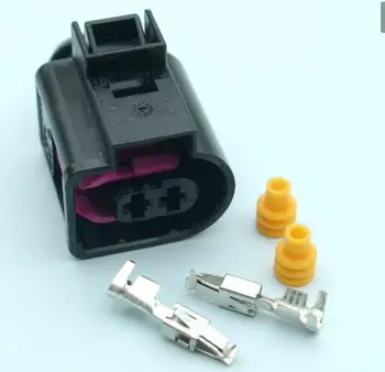 2 Pin/Forma de Cuerno Enchufe Sensor de Posición del Cigüeñal Conector 4D0 971 992 4D0971992