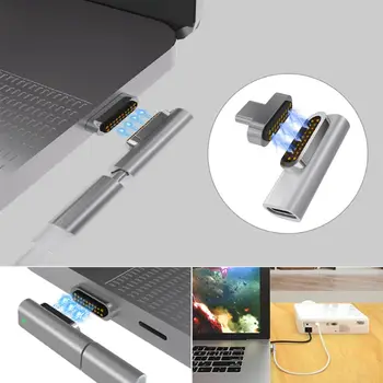 20 Pin Magnético USB Tipo C de Carga Rápida Convertidor Adaptador para MacBook Pro Tablet de Samsung, Xiaomi, HTC Teléfonos Inteligentes Android 3208