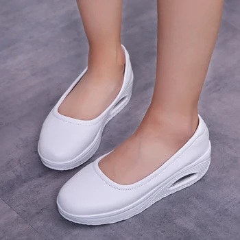 2019 Nuevo de las Mujeres Zapatos de Mujer Zapatillas de deporte de las Mujeres de la Moda de los Calcetines Zapatos Otoño Transpirable Estirar Gimnasio Casual Zapatillas de deporte Más MS2989