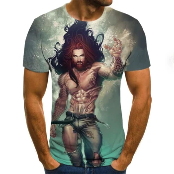 2020 Hombres Nuevos de Verano Personalizada T-Shirt T-Shirt de Impresión 3D de los Hombres T-Shirt Tops Camiseta de Manga Corta de Hombres