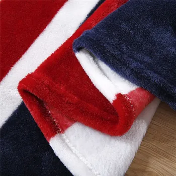 2020 Nuevas Canadá Bandera Británica/Americana Bandera de Lana Tirar Mantas para Camas de Sofá Super Suave Colcha a Cuadros Caliente la Ropa de Cama Manta