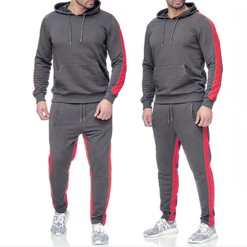 2020 nuevas sweetshirt de los hombres de correr de fitness ropa deportiva casual hombres Sudadera con capucha + pantalones de jogging de los deportes de conjunto de los hombres del conjunto 114668