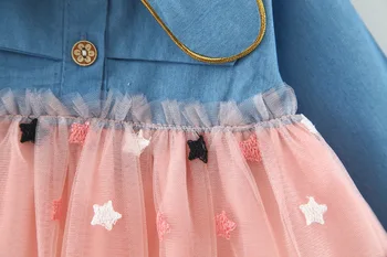 2020 Otoño Vestido de Bebé para las Niñas de la Princesa de la Fiesta de Tul Niño Vestidos de Ropa para Bebé Recién nacido Fiesta de Cumpleaños tutu Vestido de Vestidos