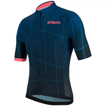 2020 STRAVA Pro Team de verano Jersey de ciclismo en Bicicleta la Ropa Transpirable Hombres de Manga Corta camiseta de la Bici 16055