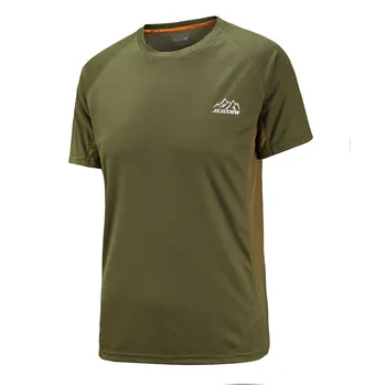 2020 Verano Militar Nueva Camiseta de los Hombres de Moda de Secado Rápido Transpirable de Manga Corta de los Hombres Tops Camisetas, Además de Tamaño M~5XL 6XL 7XL