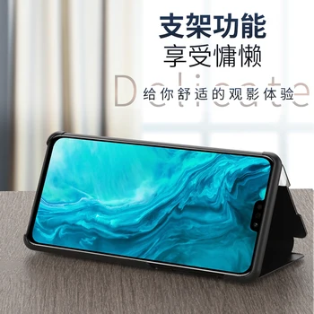 2020 Visión Clara Inteligente Espejo Caso para Huawei Honor 9A 9 X Pro Lite Flip de Cuero de la Cubierta Trasera Honor9A Honor9X 9XPro 9XLite 9 X Bolsa