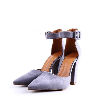 2021 Mujer Zapatos De Correa De Tobillo De La Plataforma Sandalias De Mujer De Tacón De Punta Del Dedo Del Pie Zapatos De Mujer Negro Talón Bombas De Verano, Calzado De Señora