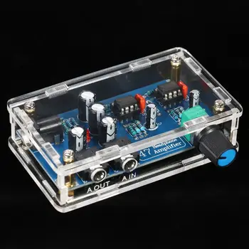 2021 Nueva 1Set Amplificador de Auriculares de la Junta de Kits de BRICOLAJE AMP Kit de Módulo con el Caso Clásico de los 47