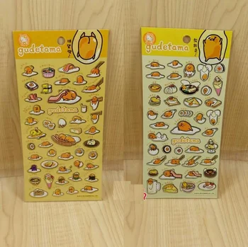 20packs/lote historieta japonesa Señor serie de Huevos de PVC etiqueta engomada de los estudiantes' diario de la Decoración de la mini etiqueta de papelería, pegatinas Mayorista
