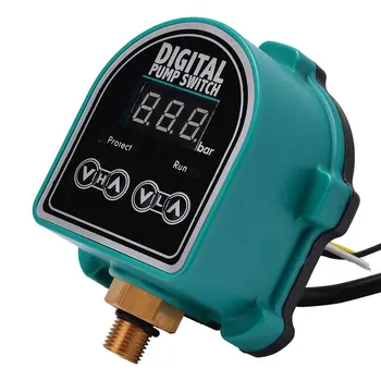 220V Digital Automático de Agua de la Bomba de Aire de Presión Hidráulica Interruptor de Pantalla Digital de Eletronic Controlador de Presión Para la Bomba de Agua