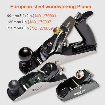 250mm Europea de Acero al Carbono de Gran Mano de Madera Cepilladora de Fácil funcionamiento T10 de aleación de acero de la cuchilla de Bricolaje de Carpintería Herramienta