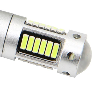 2pcs de Alta Potencia Blanco 30-SMD 4014 H3 22w LED de las Bombillas de Repuesto Para el Coche las Luces de Niebla, Luces de circulación Diurna, faros LCD