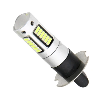 2pcs de Alta Potencia Blanco 30-SMD 4014 H3 22w LED de las Bombillas de Repuesto Para el Coche las Luces de Niebla, Luces de circulación Diurna, faros LCD