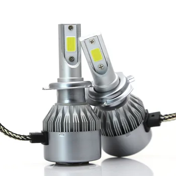 (2pcs/lot) LED bombilla del faro luces de la lámpara H1 H4 H7 H9 H11 para el Chino SAIC ROEWE350 550 MG3 MG5 MG6 de coche de Auto partes de motor