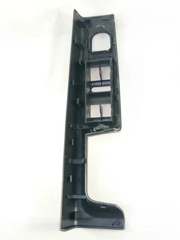 2PCS negro Para el Skoda Superb 2007-la manija de la puerta delantera izquierda y a la derecha el apoyabrazos de la puerta del cuadro de la manija interior del marco de la torre caja del interruptor