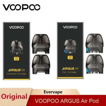 2pcs/pack VOOPOO ARGUS Aire Vaina del Cartucho de 3.8 ml Vacía Pod & Pod con 0.8 ohm Bobina del E-Cigarrillo de vape Tanque para ARGUS Aire Pod Vape Kit
