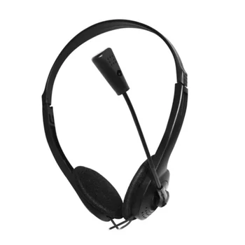 3.5 mm Cable de los Auriculares Gaming Headset PC Gamer de Auriculares Estéreo con Micrófono para Calcular 28949