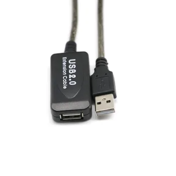 30 10M USB 2.0 Extensión de Repetidor de la Señal del Cable de Refuerzo de Un Macho y una Hembra amplificador de Señal de Un Macho y una Hembra Cable
