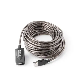 30 10M USB 2.0 Extensión de Repetidor de la Señal del Cable de Refuerzo de Un Macho y una Hembra amplificador de Señal de Un Macho y una Hembra Cable