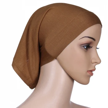 30*24cm Pañuelo de la Mujer Abaya Dubai Islam Hiyab Bufanda Chal Musulmán Turbante Chal de la Cabeza Bufandas Jilbab Pañuelo Foulard Femme