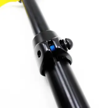 30.4 mm/30.9 mm de 270 370 MM de MTB de la Bicicleta Tija de sillín de aleación de Aluminio Ajustable Asiento de la Bicicleta Tubo de Sillín polo Barra Sentado polo Accesorios