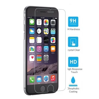 300pcs DHL 9H Normal de Vidrio Templado para el iPhone 8 Plus 6 7 Plus de Pantalla Protector de Cine para el iPhone X XS MAX XR Cristal de Protección 109604