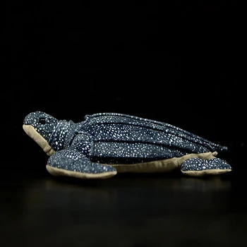 30cm de Largo de tortuga Baula, la Tortuga de Peluche de Juguete Realista de los Animales marinos de la Tortuga Juguetes de Peluche Super Suave de la Felpa Muñecas Para los Niños