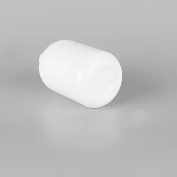 350 X 30 Plata Anodizado de aluminio Tapón de rosca de color Blanco y Transparente Botella De Tóner Gel de Ducha de Cuidado Personal Contenedor de Líquidos