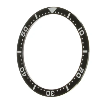 38*31.6*1mm Negro Bisel de Cerámica Para Insertar Reloj Seiko Relojes de Cara Reemplazar Accesorios Para Submariner Automático Reloj para Hombre